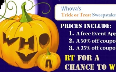 Whova’s Trick or Treat Sweepstakes