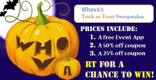 Whova Halloween banner