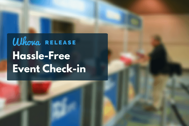 Hassle-Free Event Check-in with Whova Event Management System