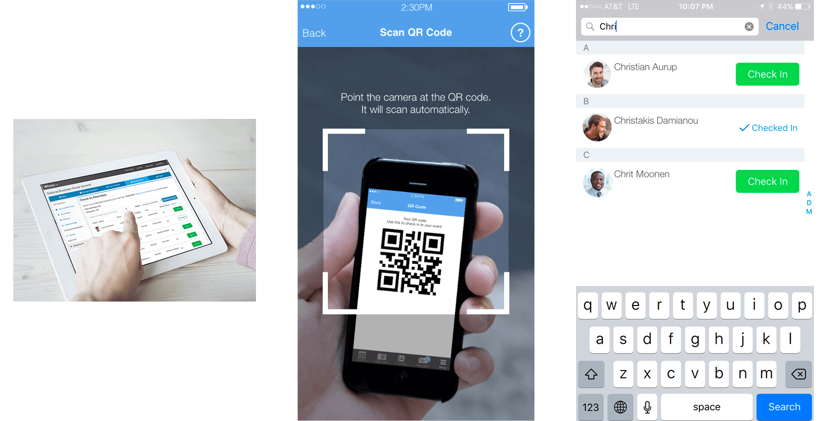 Event Check In App 3 Ways to Check In Attendees Fast Whova