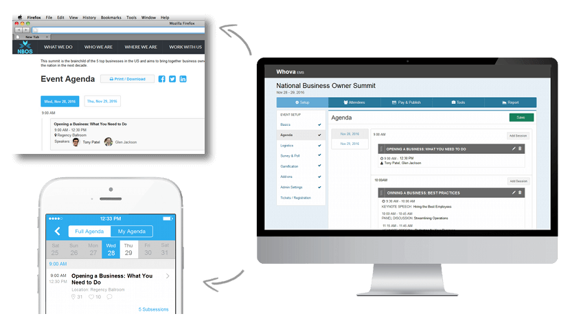 Event Agenda Sync