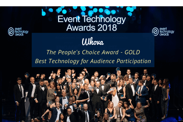 Whova Wins the People’s Choice Award at the ‘Oscars’ of Event Technology