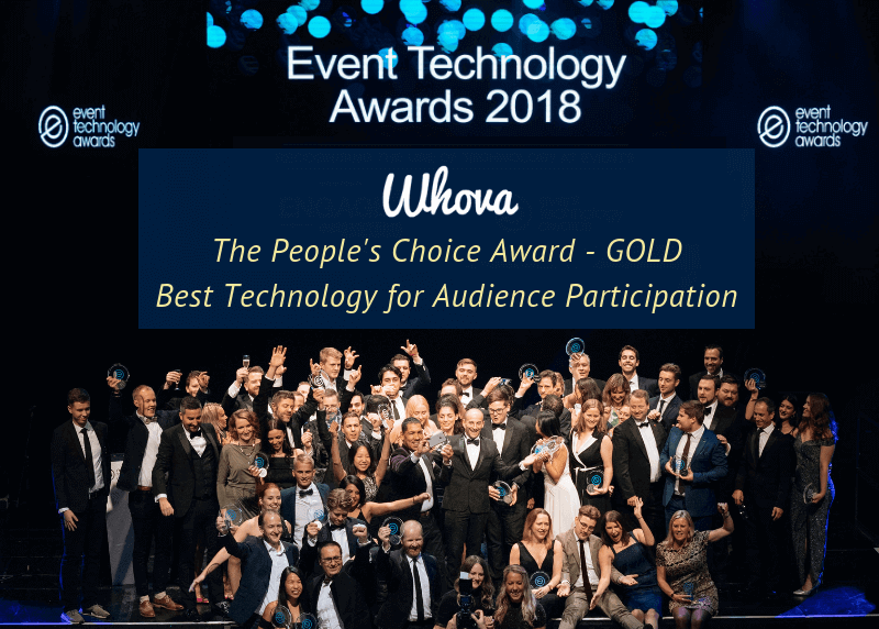 Whova Wins the People’s Choice Award at the ‘Oscars’ of Event