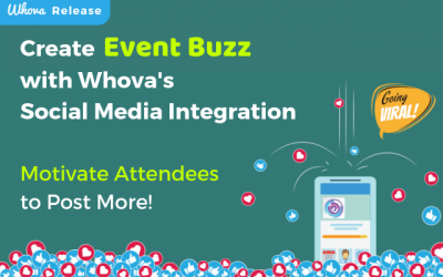 Create Event Buzz with Whova’s Social Media Integration – Motivate Attendees to Post More!