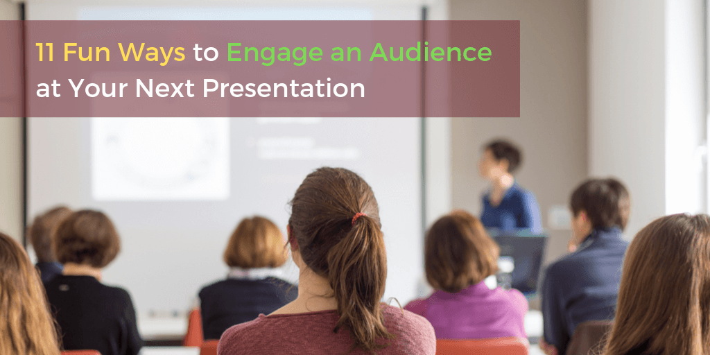 ways to engage audience during presentation