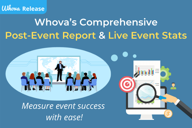 Whova’s Comprehensive Post-Event Report & Live Event Stats: Measure Event Success with Ease