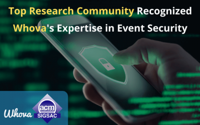 Top Research Community Recognized Whova’s Expertise in Event Security