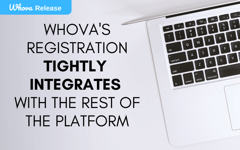 Whova’s Registration Tightly Integrates with the Rest of the Platform