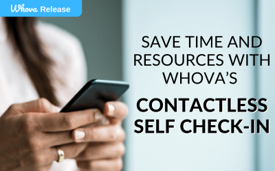 Save Time and Resources with Whova’s Contactless Self Check-In