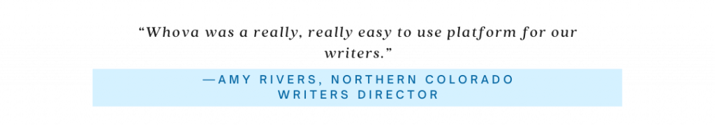 Northern Colorado Writers Conference 2021 - Quote