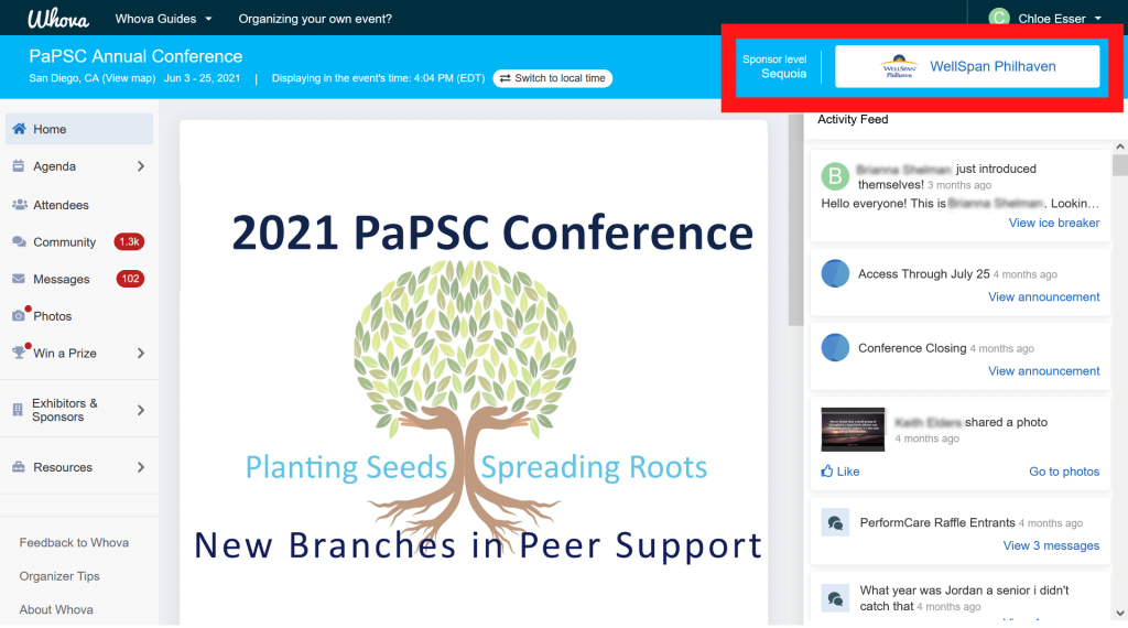 PaPSC Annual Conference 2021 - Sponsors