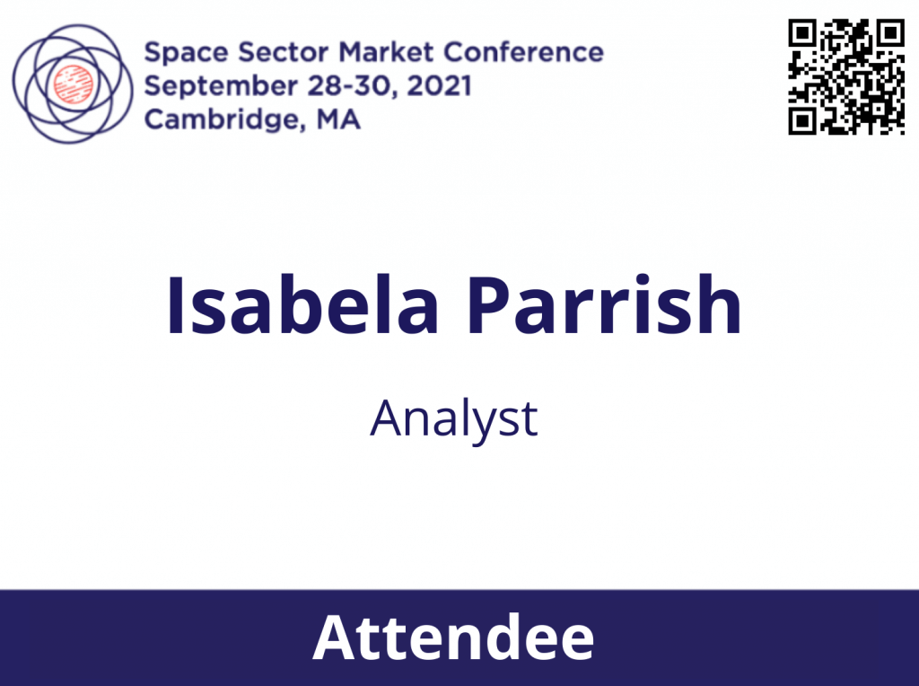 Space Sector Market Conference 2021 - Name Badges