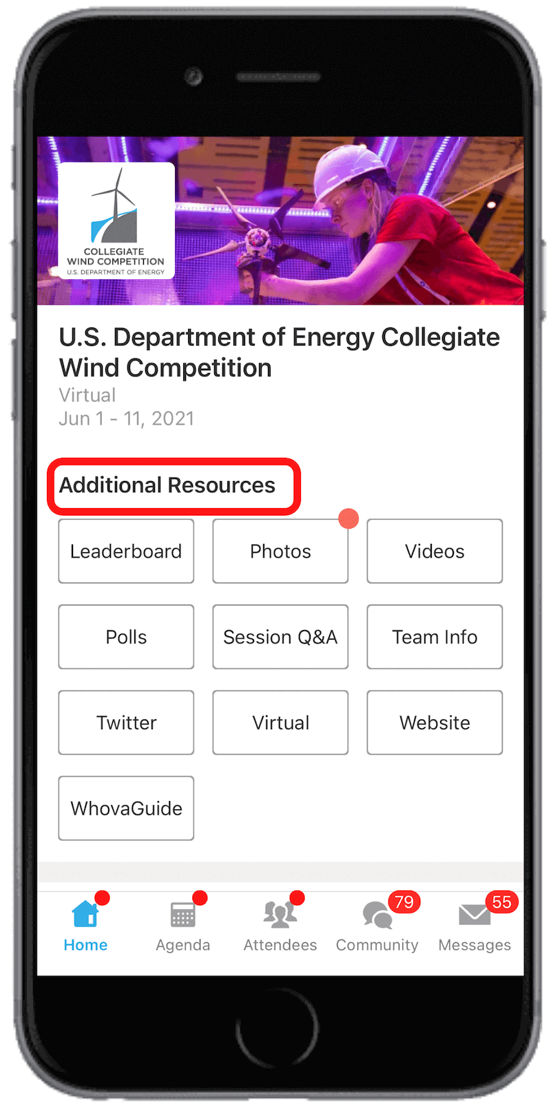 U.S. Department of Energy Collegiate Wind Competition 2021 - Resources