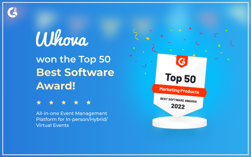 Whova Named a Global Top 50 Best Software