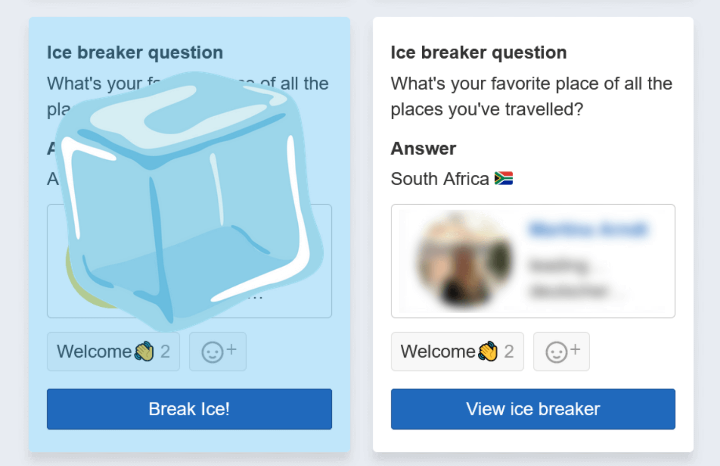 Virtual solutions - icebreaker