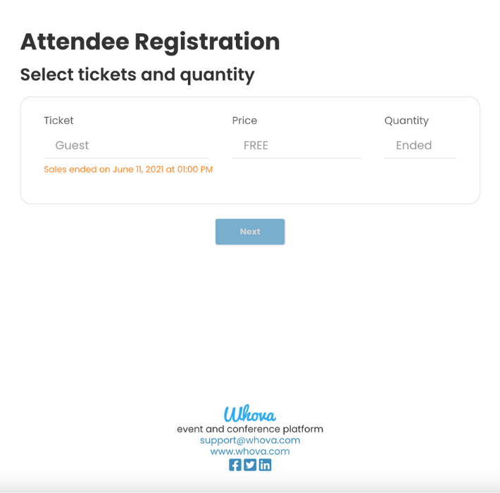 2022 Exhibitor Registration - Attendee Sign In