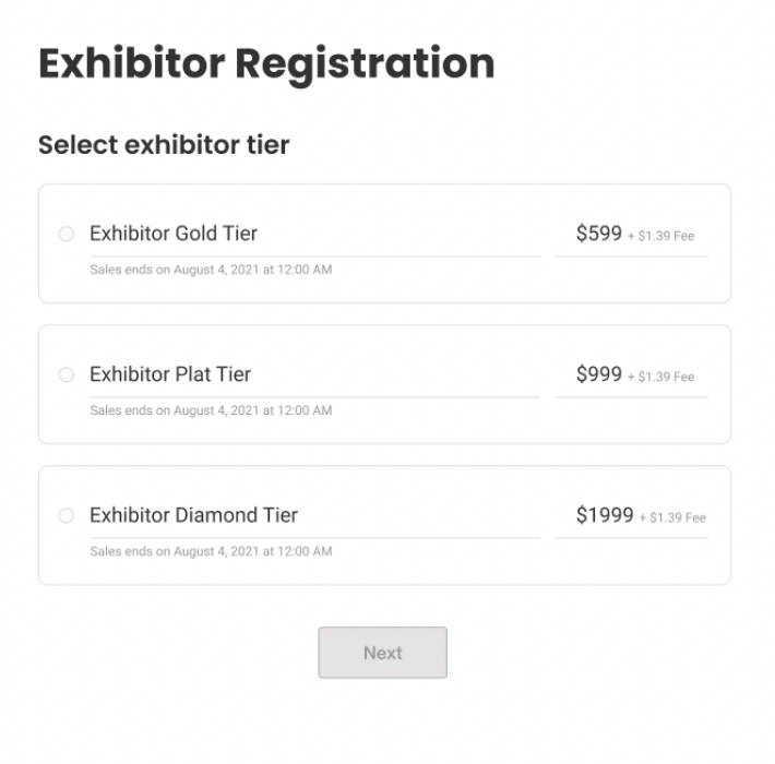 2022 Exhibitor Registration - Exhibitor Sign In