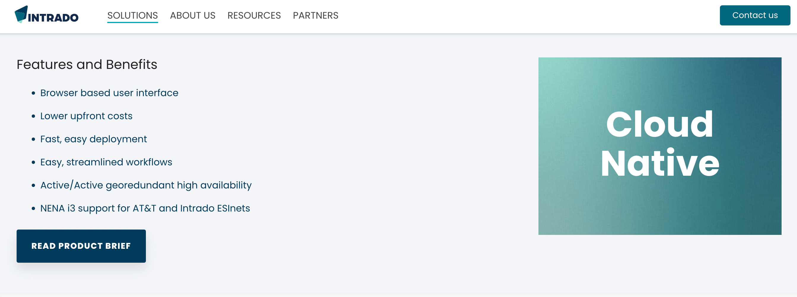 Intrado website for comparison with SwapCard