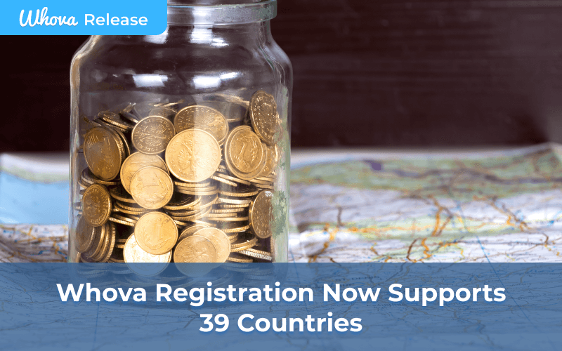 Whova Registration Now Supports 39 Countries