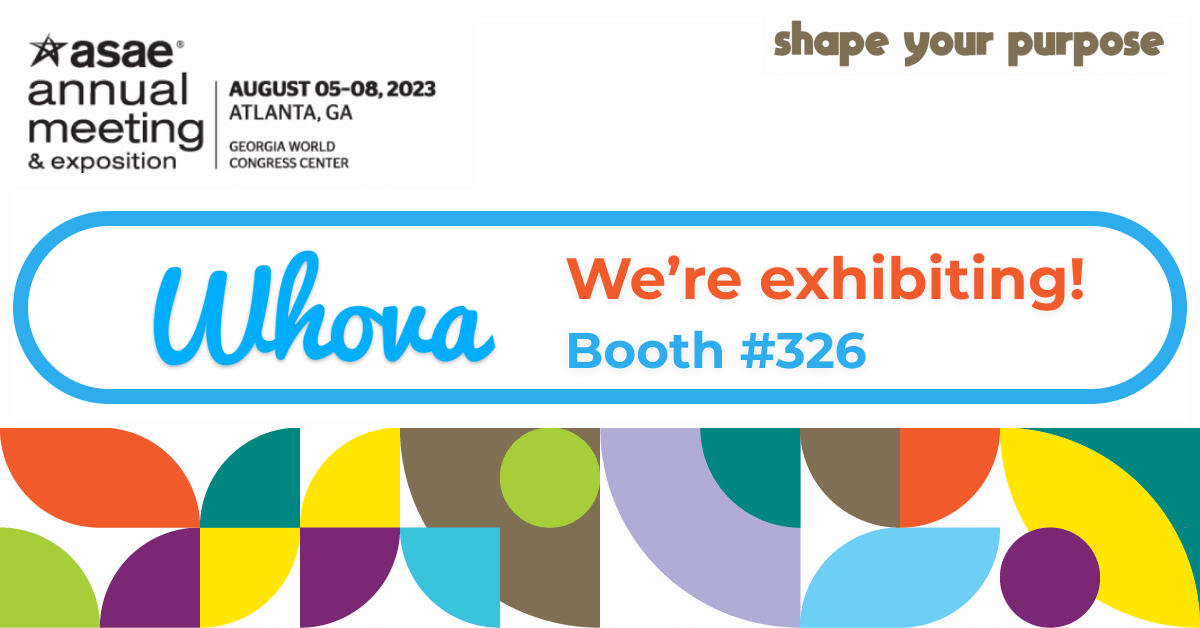 Whova Exhibiting at 2023 ASAE Annual Meeting and Exposition