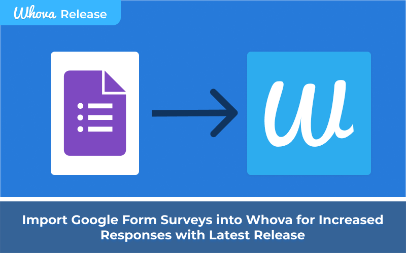 Import Google Form Surveys into Whova for Increased Responses with Latest Release
