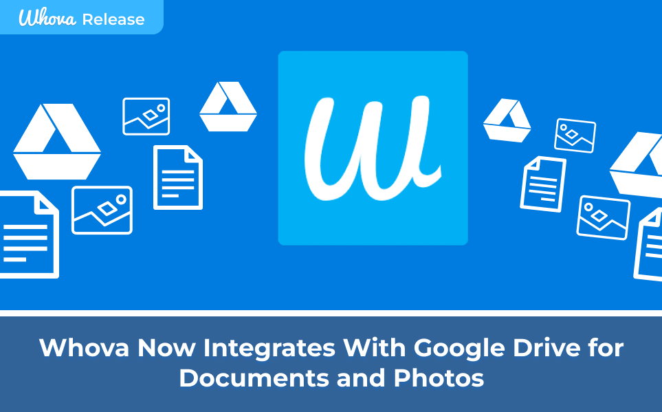 Whova Integrates with Google Drive for Documents and Photos