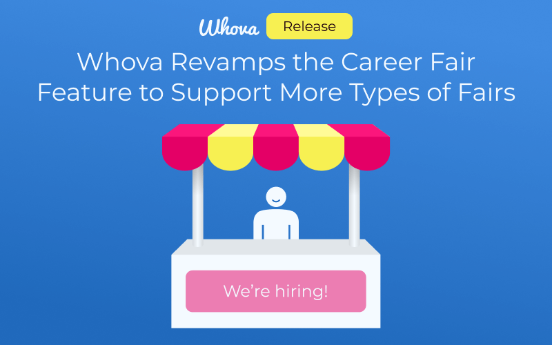 Whova Revamps the Career Fair Feature to Support More Types of Fairs