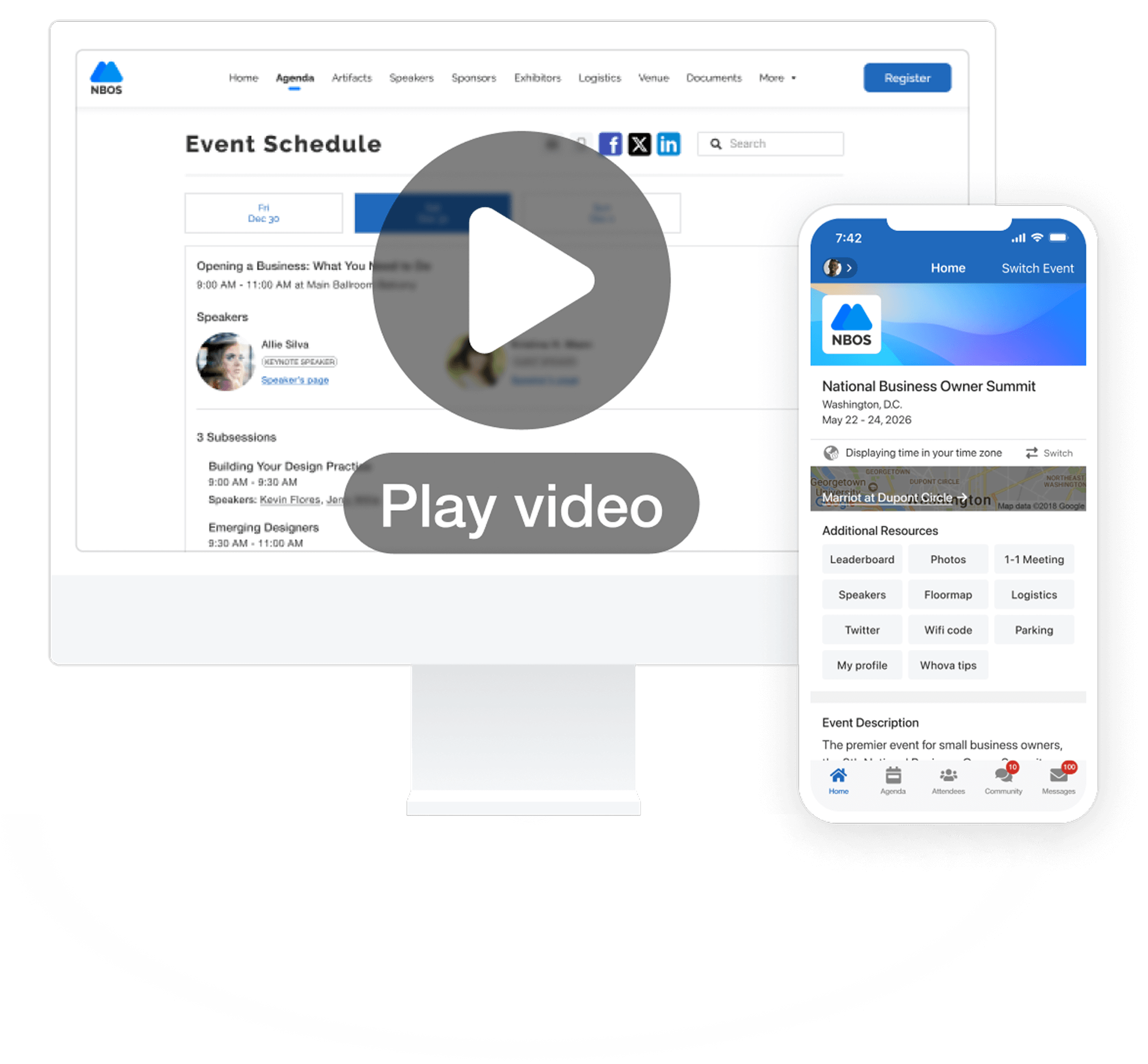 Whova Award winning Event Apps Event Management