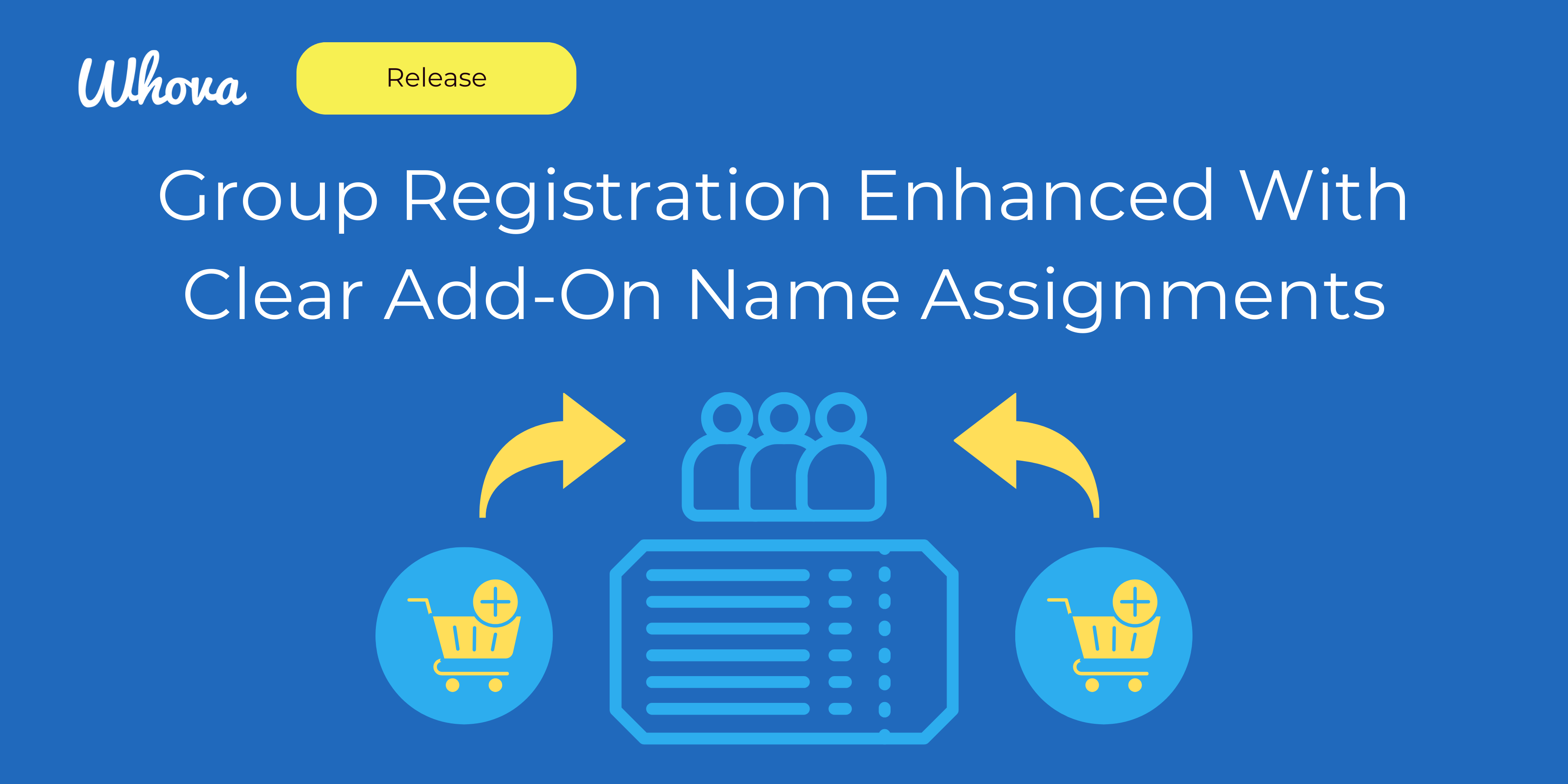 Group Registration Enhanced With Clear Add-On Name Assignments