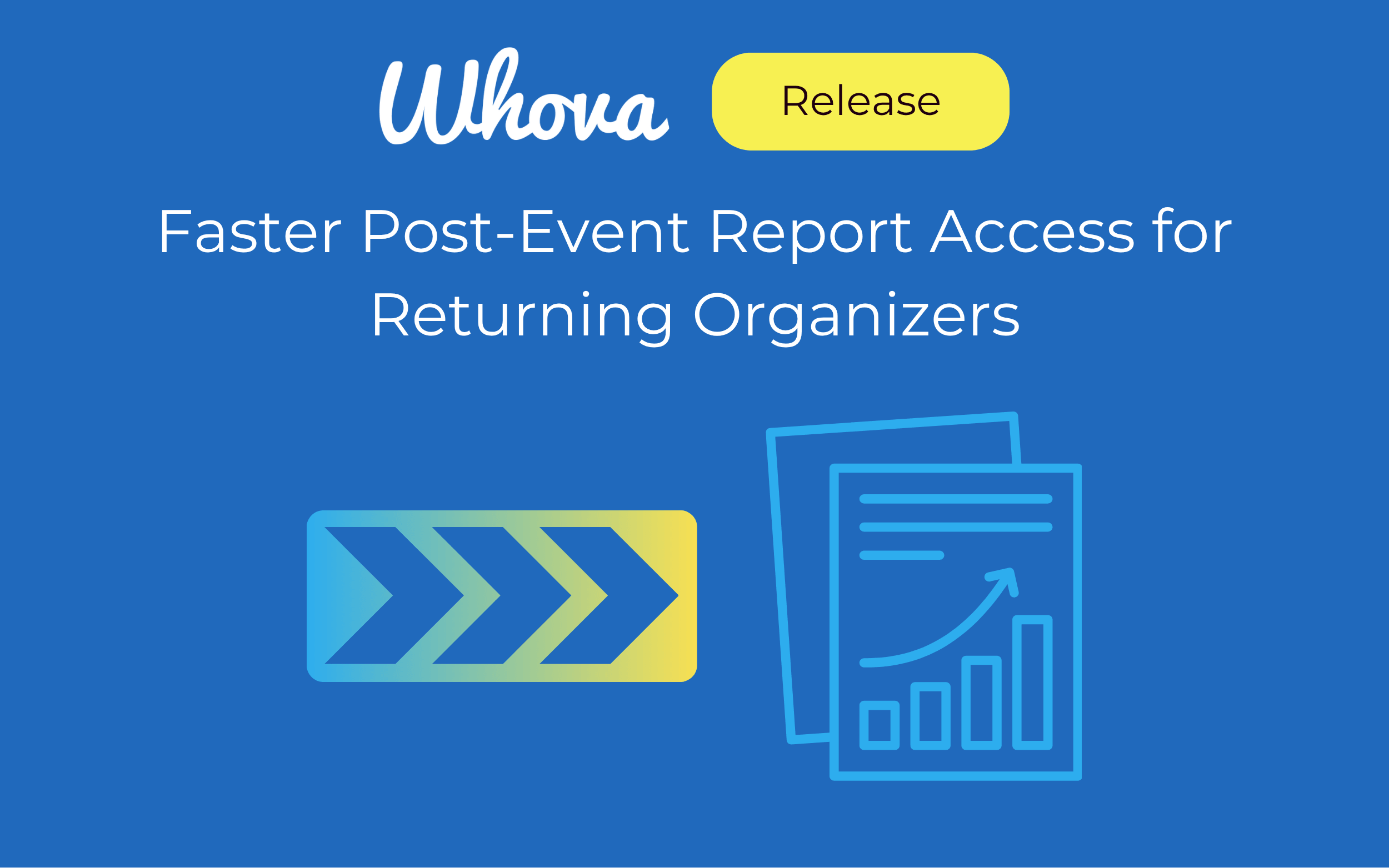Faster Post-Event Report Access for Returning Organizers