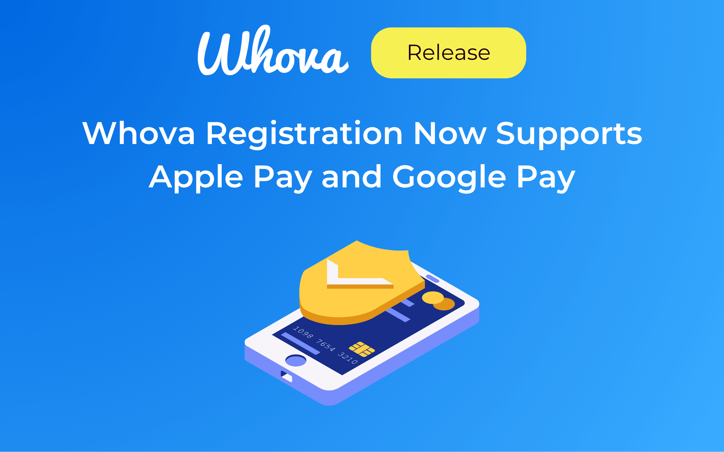 Whova Registration Now Supports Apple Pay and Google Pay