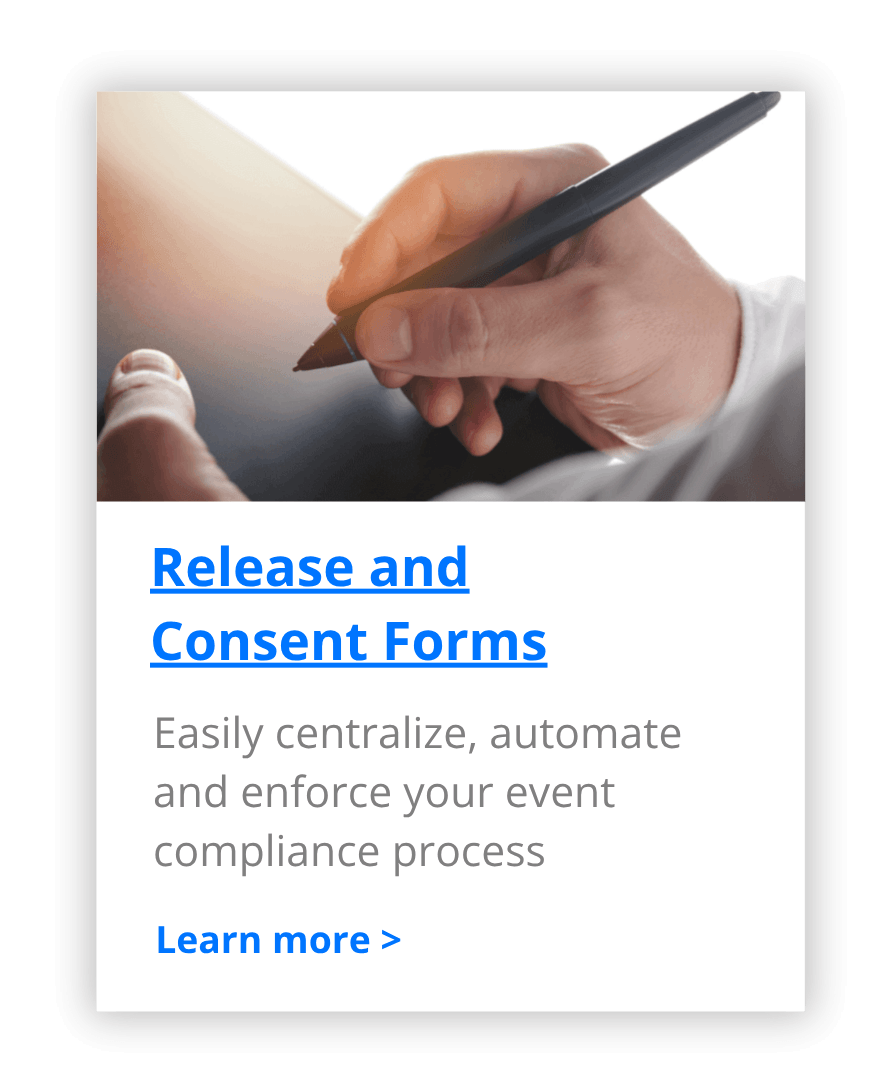 You can stop worrying about event liability by efficiently managing it with our digital waiver solution.