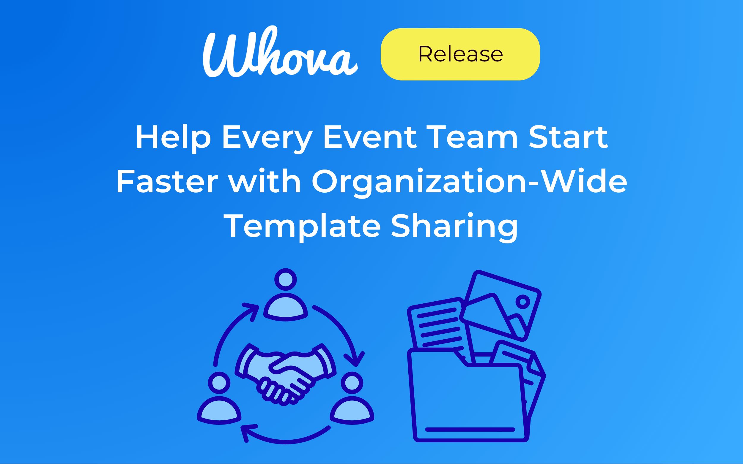 Help Every Event Team Start Faster With Organization-Wide Template Sharing
