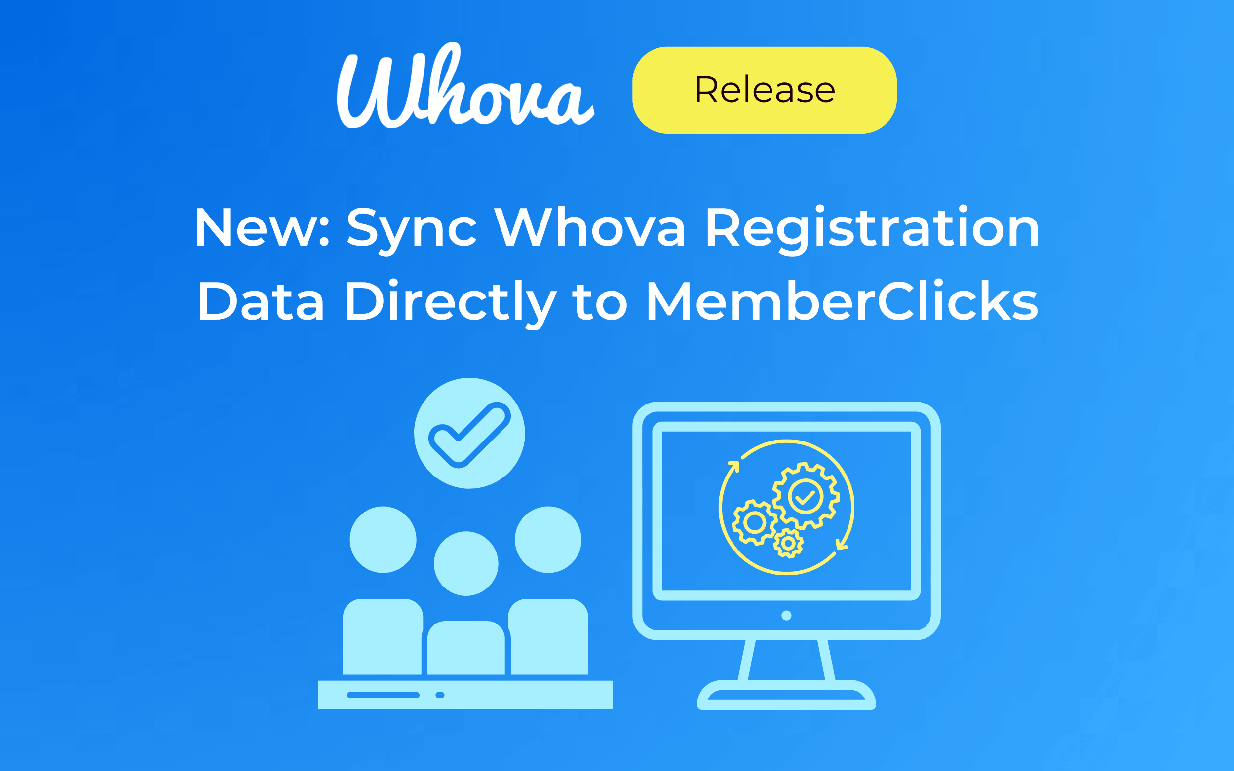 New: Sync Whova Registration Data Directly to MemberClicks