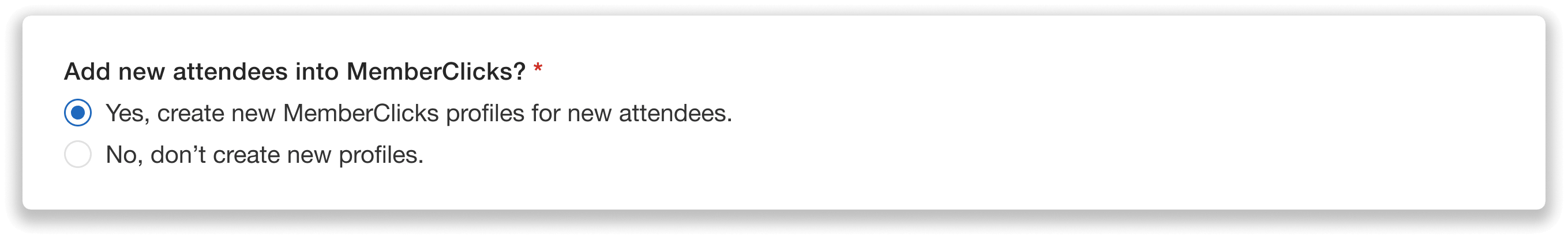 Sync Back Data To MemberClicks And Add New Attendee Profiles To MemberClicks