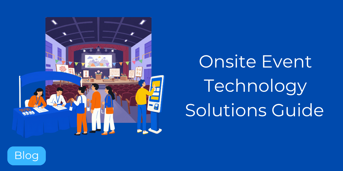 Onsite Event Technology Solutions Guide (2026)